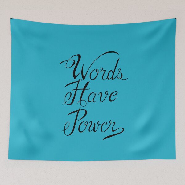 Item preview, Words Have Power designed and sold by WeirdArtsyLou.