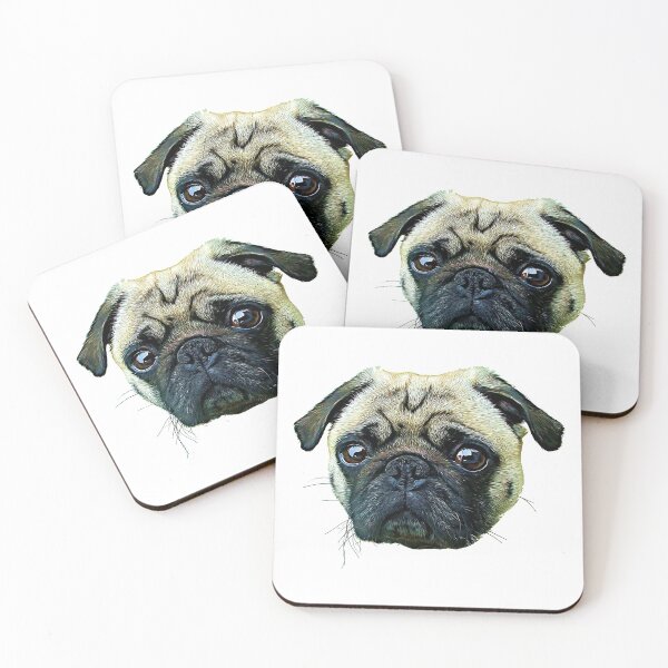 Item preview, Pretty Pug Face designed and sold by Patricia Barmatz.