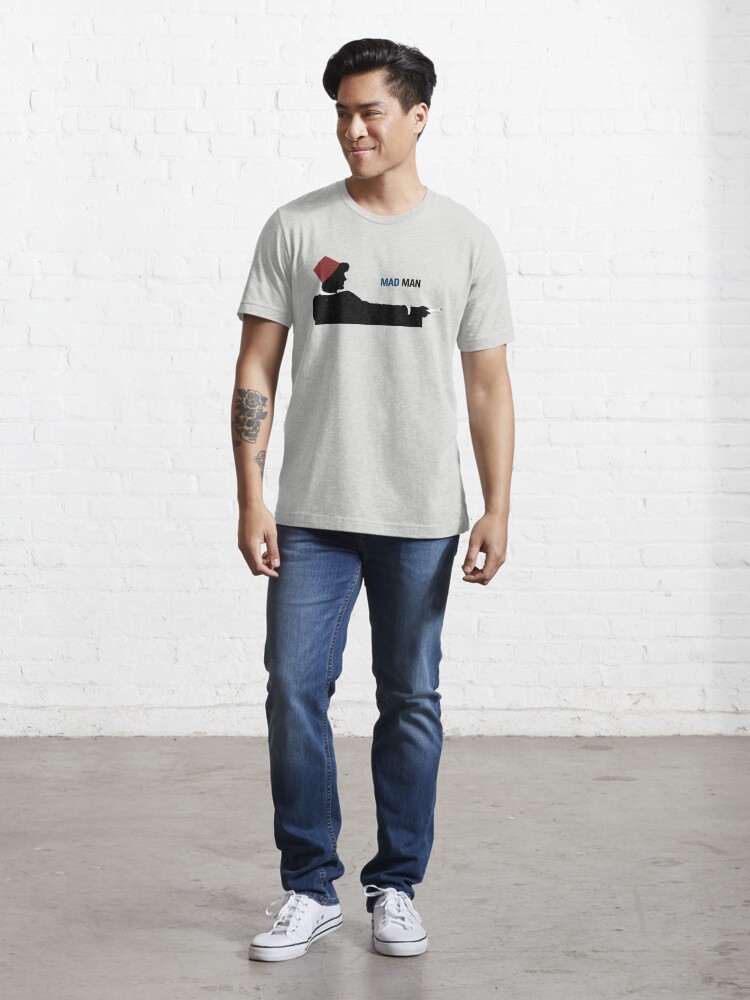 Alternate view of Mad Man (with a Box) Essential T-Shirt