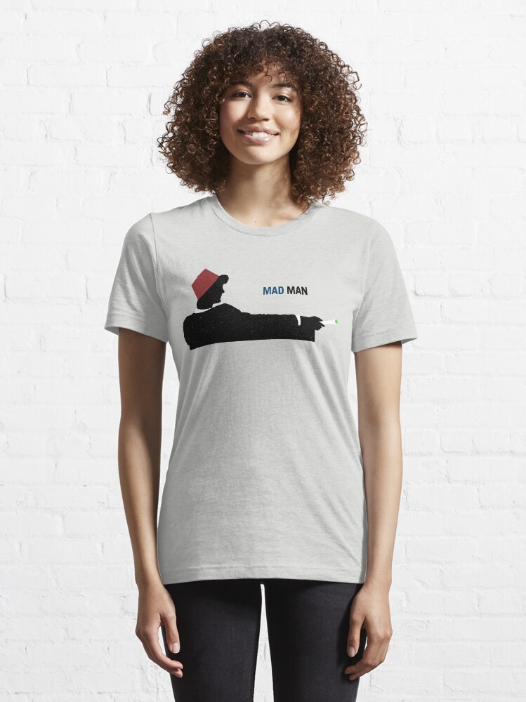 Alternate view of Mad Man (with a Box) Essential T-Shirt