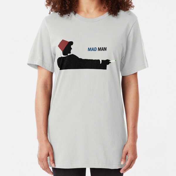 Mad Man (with a Box) Slim Fit T-Shirt