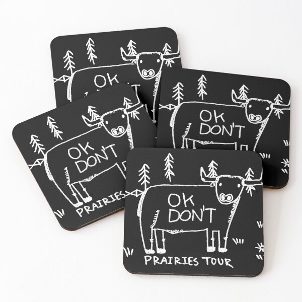 Item preview, OK DONT prairies tour merch designed and sold by Doodleblooms.