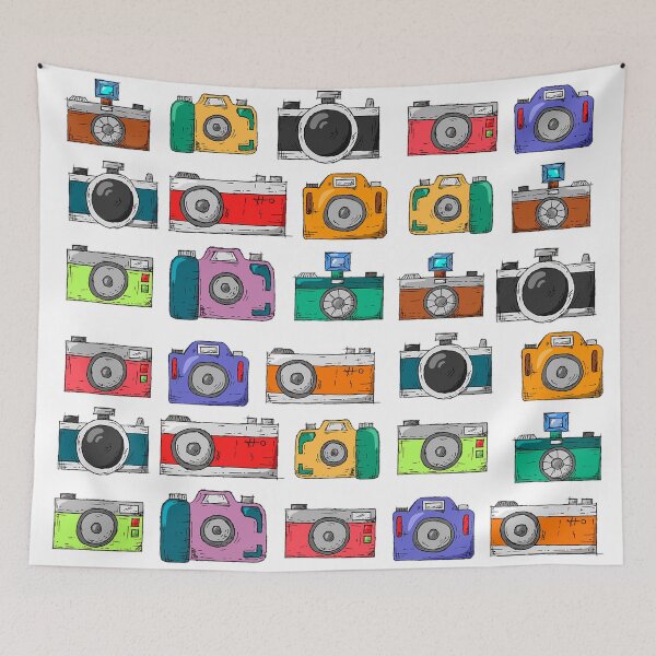 Item preview, retro camera designed and sold by colorhadaa.