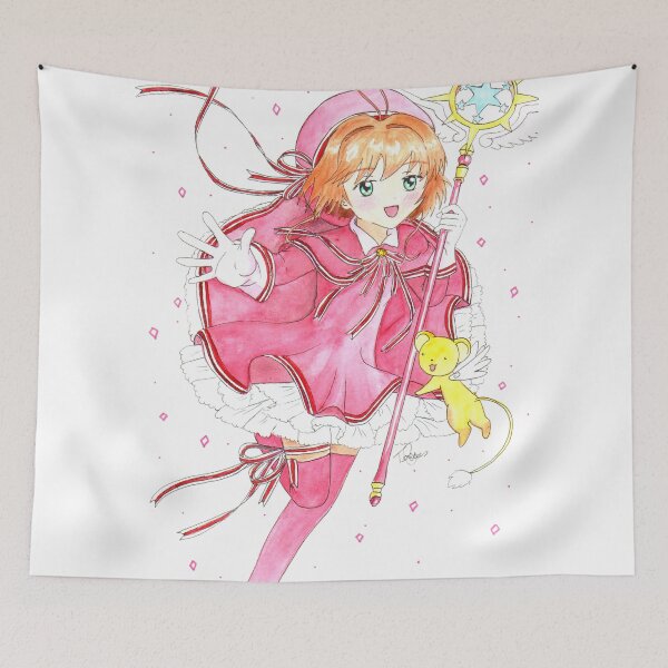 Item preview, Cardacaptor Sakura Pink Dress Clear Card designed and sold by teresartwork.