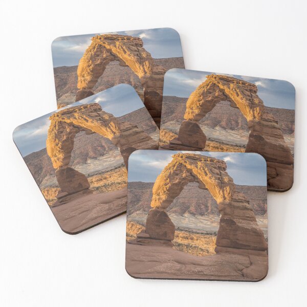 Item preview, Sunrise view of Delicate Arch at Utah's Arches National Park. designed and sold by mkopka.