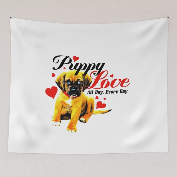 Item preview, Puppy Love Humorous Puppy Dog Funny Design designed and sold by trueblue0036.
