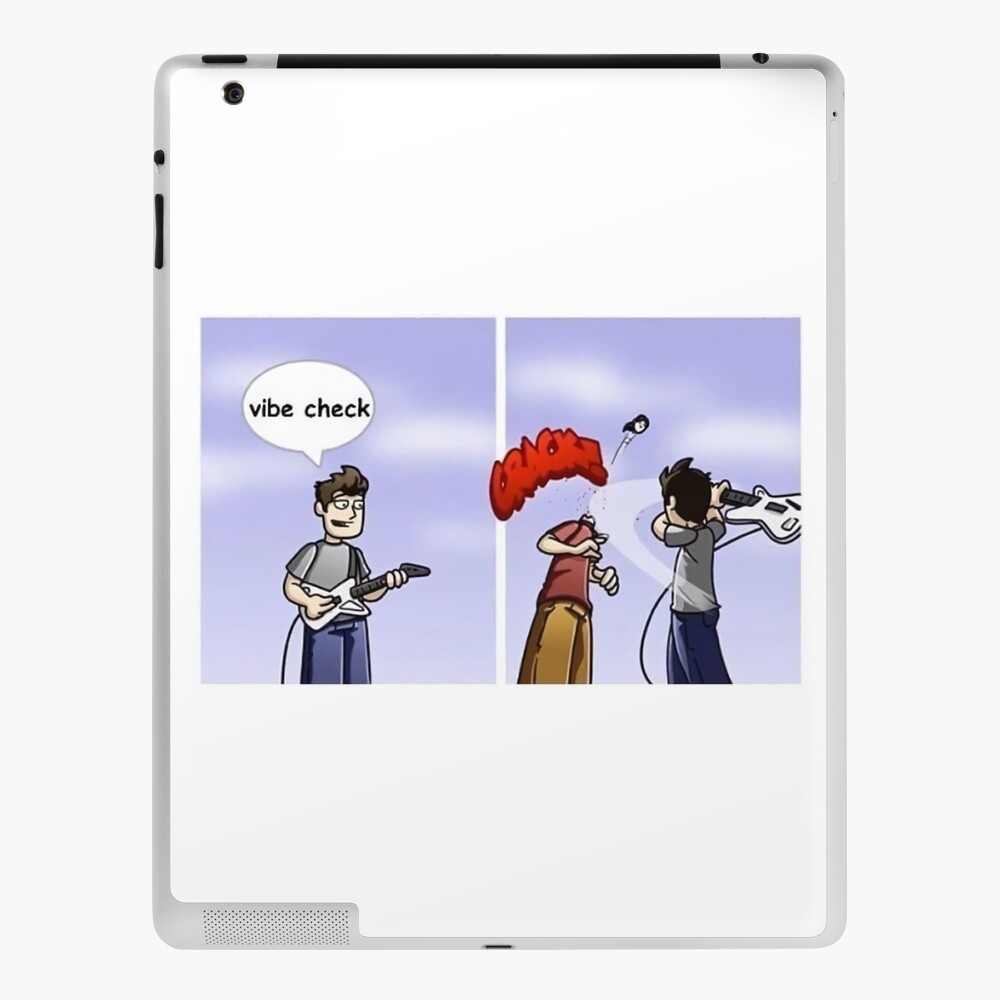 Vibe Check Ipad Case Skin By Jarudewoodstorm Redbubble - vibe check emoji roblox