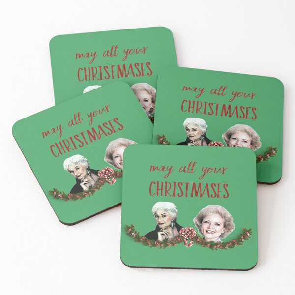 Item preview, May All Your Christmases Bea White designed and sold by Retro Salt.
