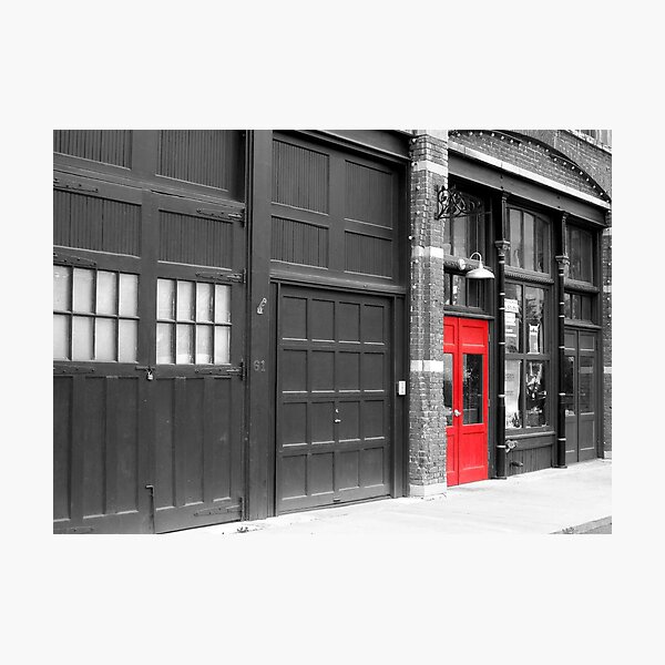 Red Door Photographic Print