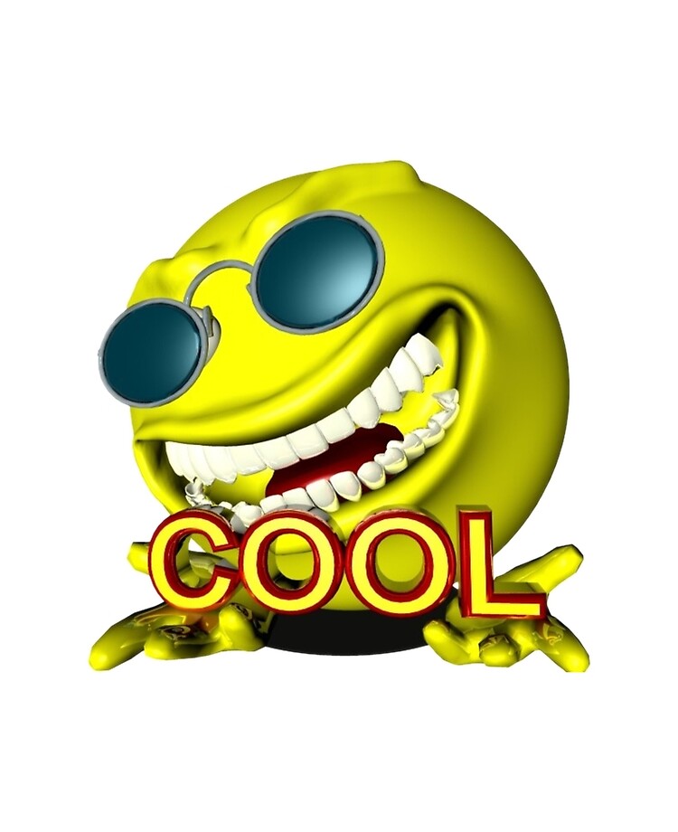 Coque Et Skin Adhesive Ipad Cool Smiley Gratuit Par Jarudewoodstorm Redbubble
