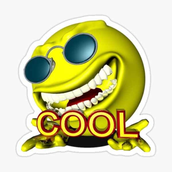 Smiley Dank Stickers Redbubble - nike logo clipart roblox crying eyes open emoji