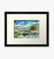 Honey Hollow on Camel's Hump Framed Print