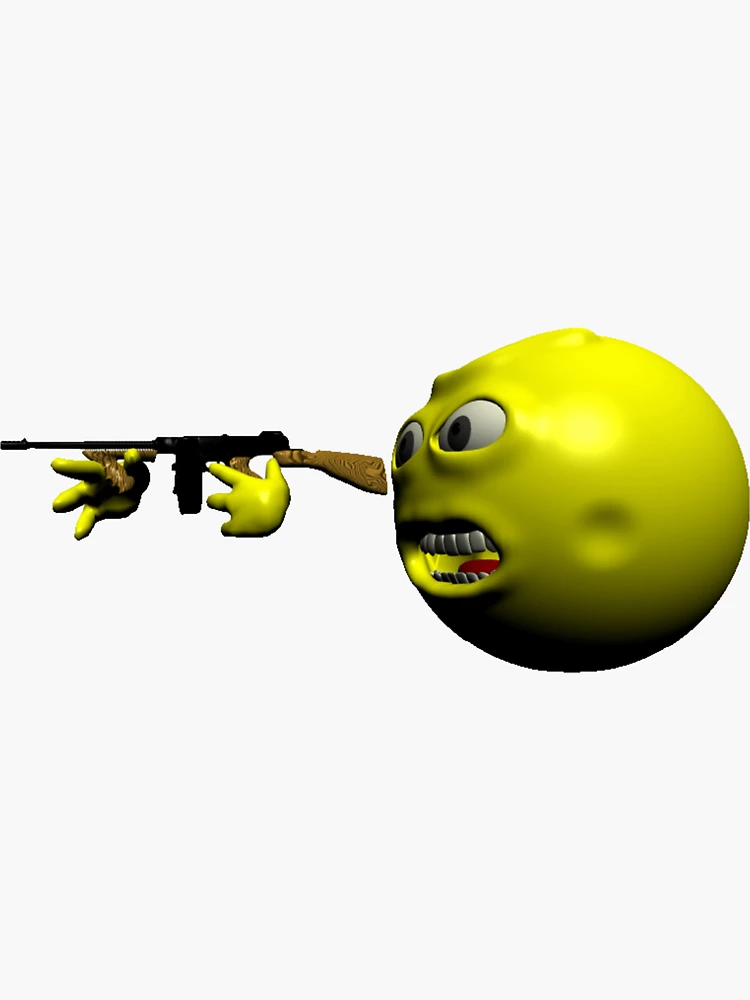 その他 SMILEY GETS A GUN free smiley with a gun