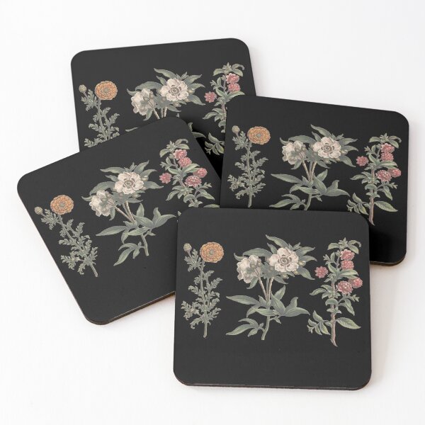 Item preview, Vintage Flower Chart designed and sold by bohoDecor.