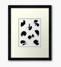 brush Framed Print