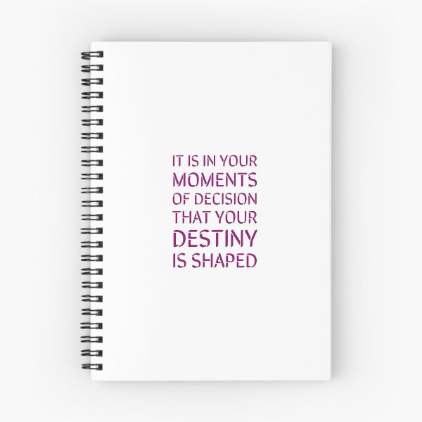 Item preview, It is in your moments of decision that your destiny is shaped designed and sold by Inspirationmotivation.