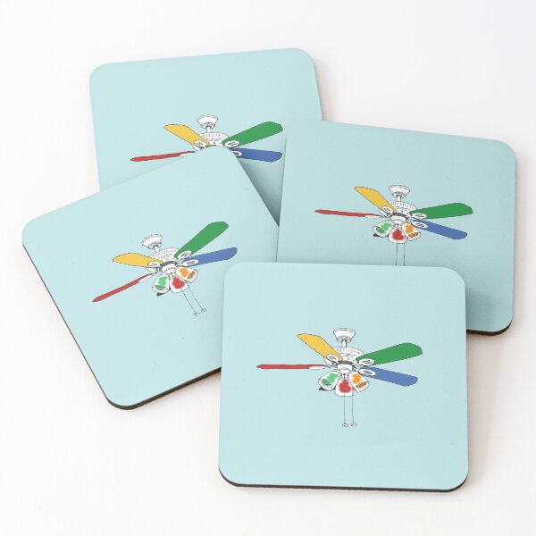 Item preview, Rainbow Ceiling Fan designed and sold by idrawhumans.
