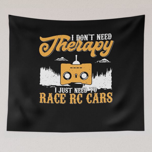 Item preview, I Don't Need Therapy, I Just Need to Race RC Cars T-Shirt designed and sold by EdifyEra.