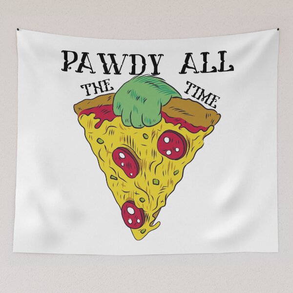 Item preview, Pawdy all the time. Funny pizza cats design. designed and sold by emphatic.