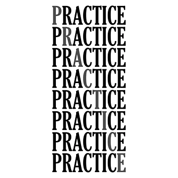 Artwork thumbnail, PracticePracticePractice! by GeneticRambles Shop