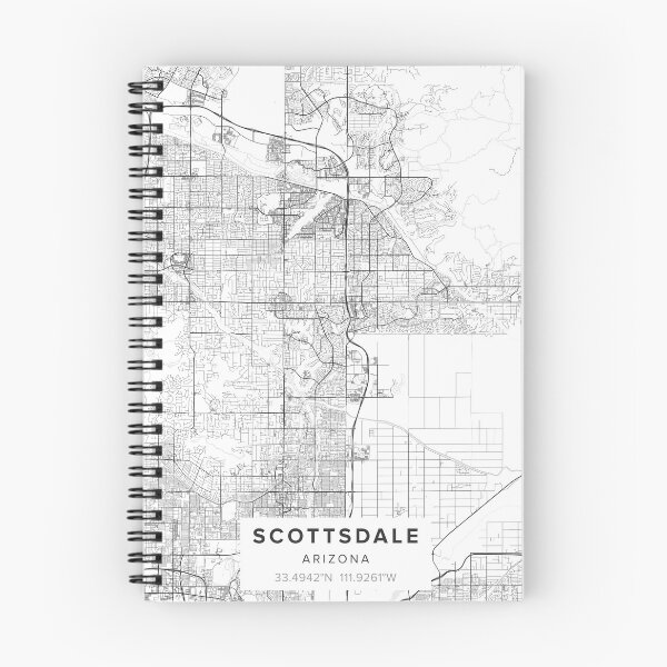 Item preview, Scottsdale Map designed and sold by Kara515.