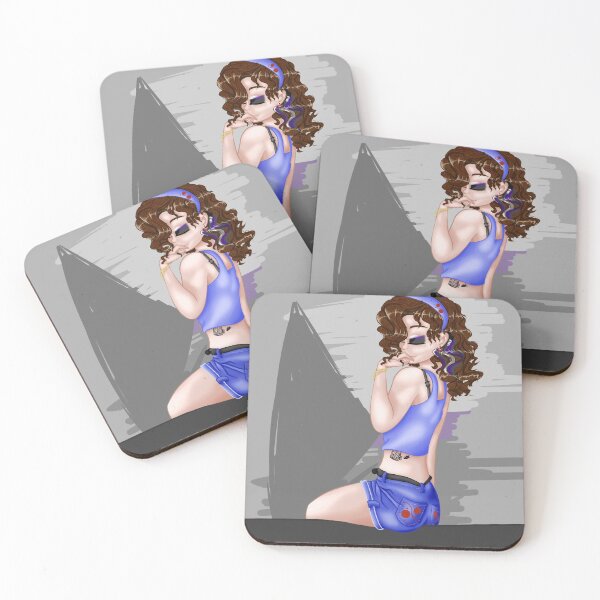 Item preview, Miki with her pride flag designed and sold by mikimight.