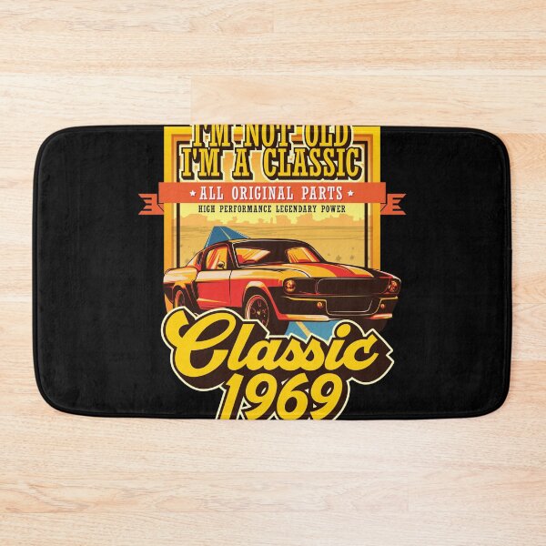 Item preview, Classic 1969 I'm not old I'm a classic, all original parts funny vintage 50th Birthday gift for women and men designed and sold by Scoopivich.