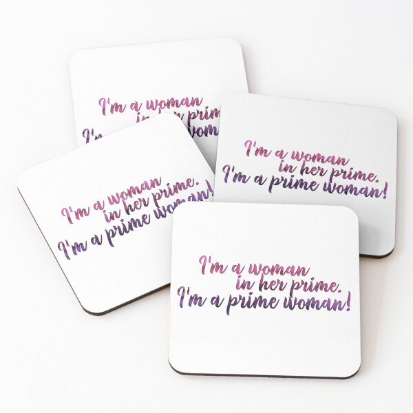 CJ Cregg: Woman in her Prime Coasters (Set of 4)
