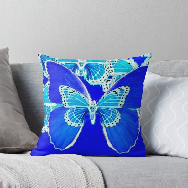 Item preview, BABY BLUE MONARCH BUTTERFLIES ART  designed and sold by sharlesart.
