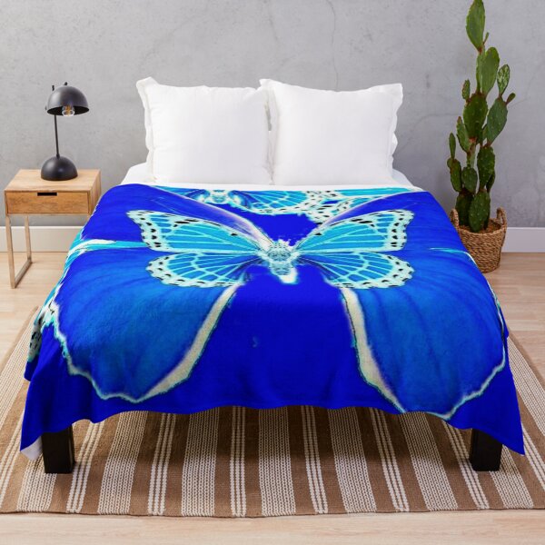 Item preview, BABY BLUE MONARCH BUTTERFLIES ART  designed and sold by sharlesart.