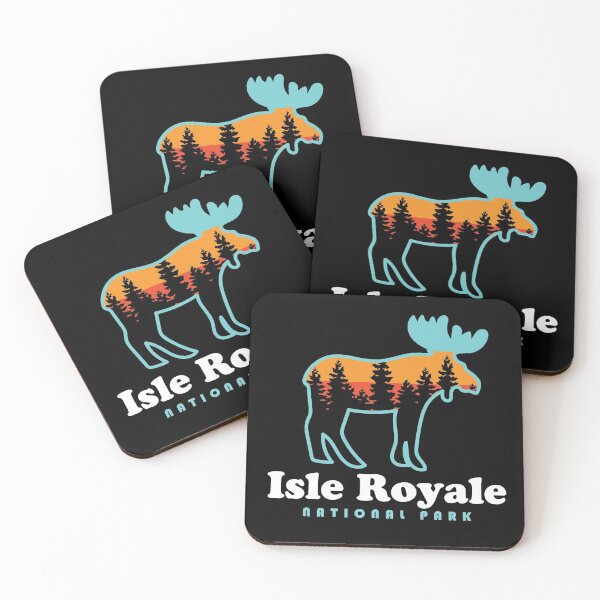 Item preview, Isle Royale National Park Michigan Moose designed and sold by yelly123.