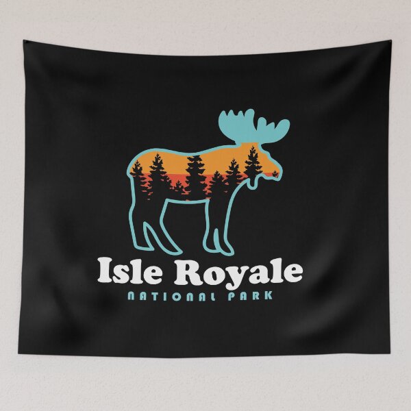 Item preview, Isle Royale National Park Michigan Moose designed and sold by yelly123.
