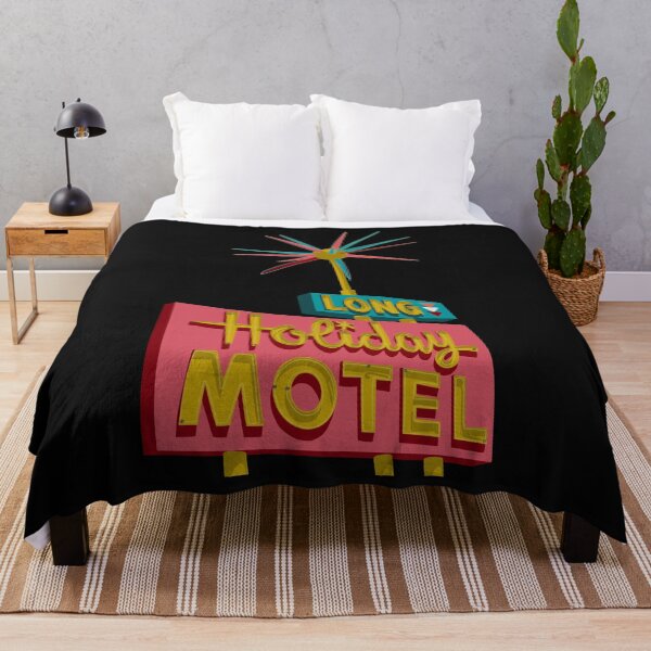 Item preview, Long Holiday Motel Vintage Sign designed and sold by jenbucheli.