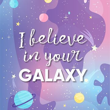 BTS - I Believe In Your Galaxy Tote Bag for Sale by imsuchasinner