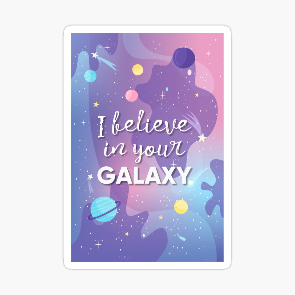 BTS - I Believe In Your Galaxy Tote Bag for Sale by imsuchasinner