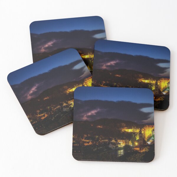 Item preview, Lightening over Cesky Krumlov designed and sold by aaronchoi.