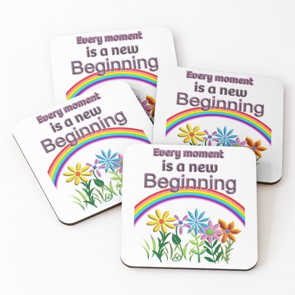 Item preview, Every moment is a new beginning designed and sold by With My Hands By K.