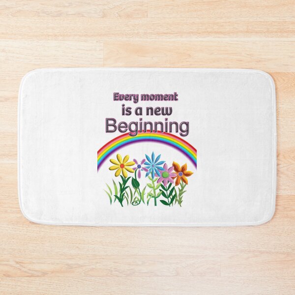Item preview, Every moment is a new beginning designed and sold by With My Hands By K.