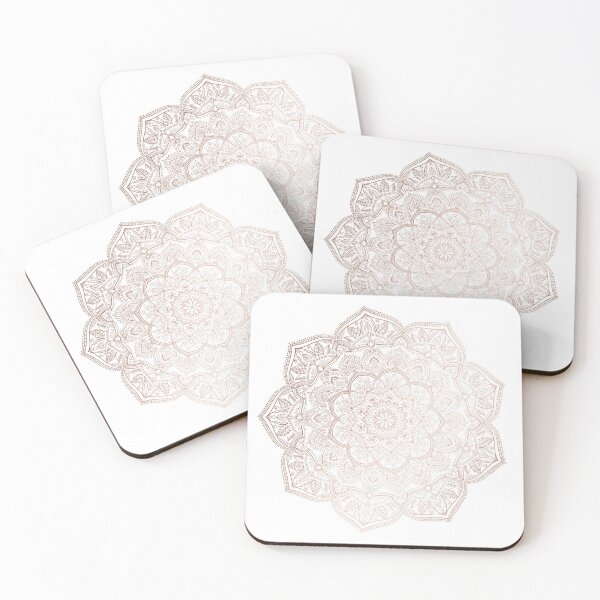Item preview, Lace Mandala - Rosegold designed and sold by halconiandesign.