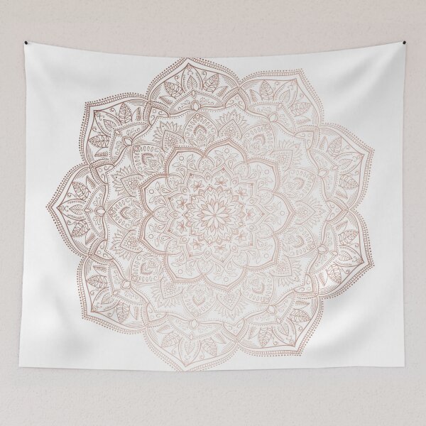 Item preview, Lace Mandala - Rosegold designed and sold by halconiandesign.