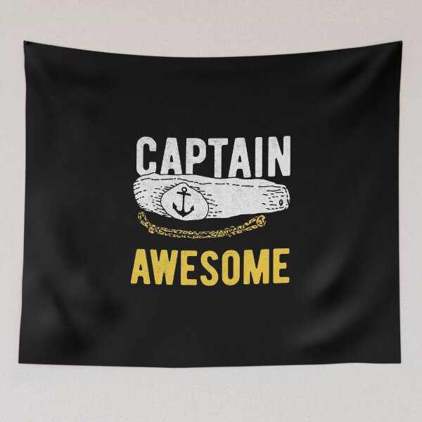 Item preview, Funny Summer Trendy Captain Awesome Boat Sail Hat Veteran Gift designed and sold by ripsydesigns.
