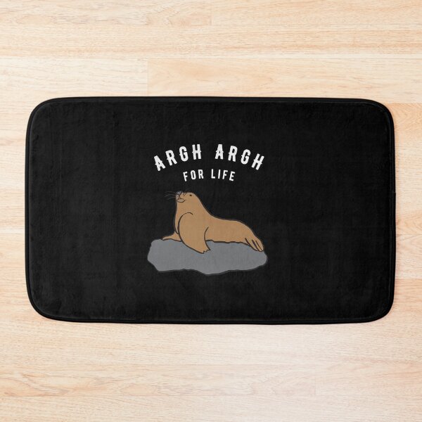 Item preview, Sealion Ocean Animal Lover Argh Argh Novelty Illustration designed and sold by ripsydesigns.