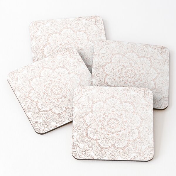 Item preview, Lace Mandala Full - Rosegold designed and sold by halconiandesign.