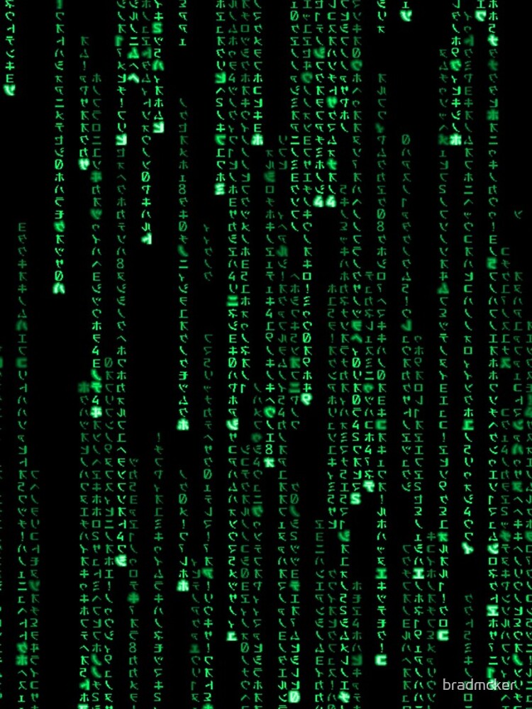Thumbnail 5 of 5, iPhone Case, Matrix Code designed and sold by bradmcker.