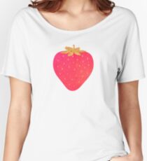 Strawberry Women's Relaxed Fit T-Shirt