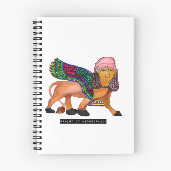 Item preview, Esfinge de Mesopotamia | pintura historica designed and sold by KARTICK DUTTA.
