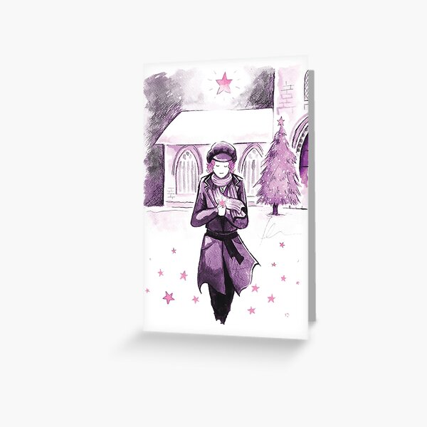 Christmas Star Greeting Card