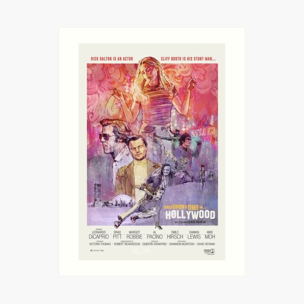 Il était une fois à Hollywood Impression artistique