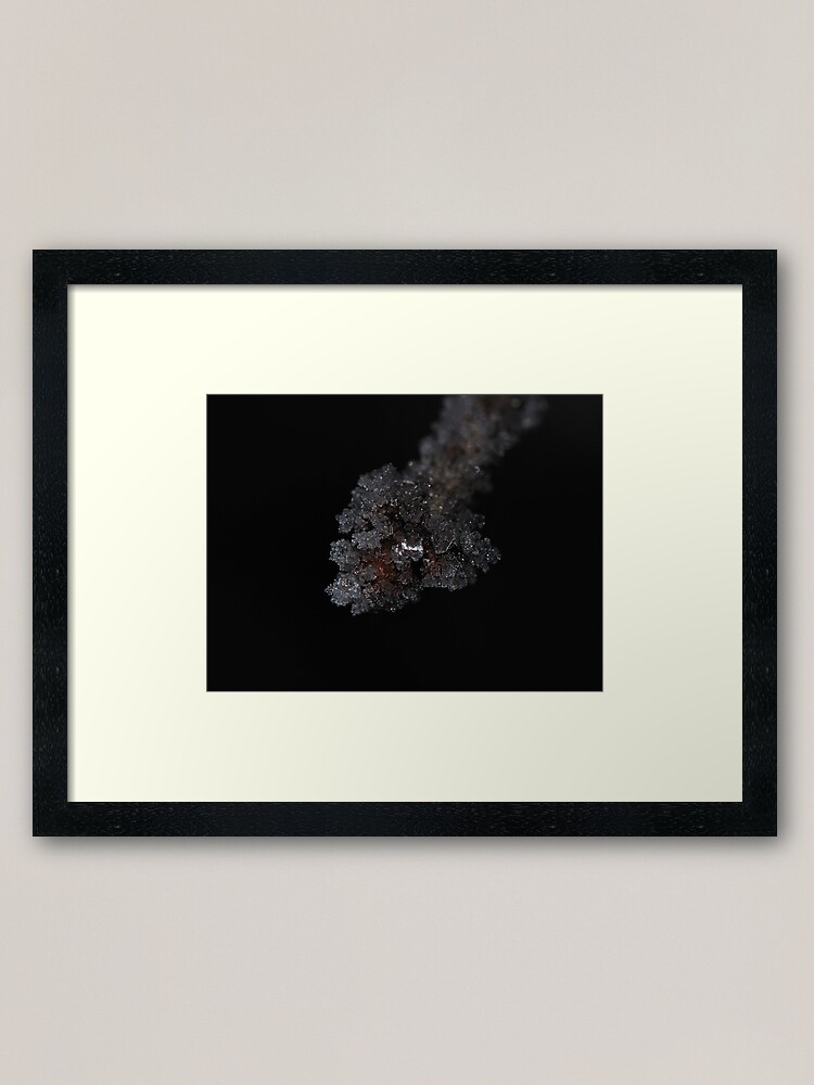 Alternate view of Ice Node Framed Art Print