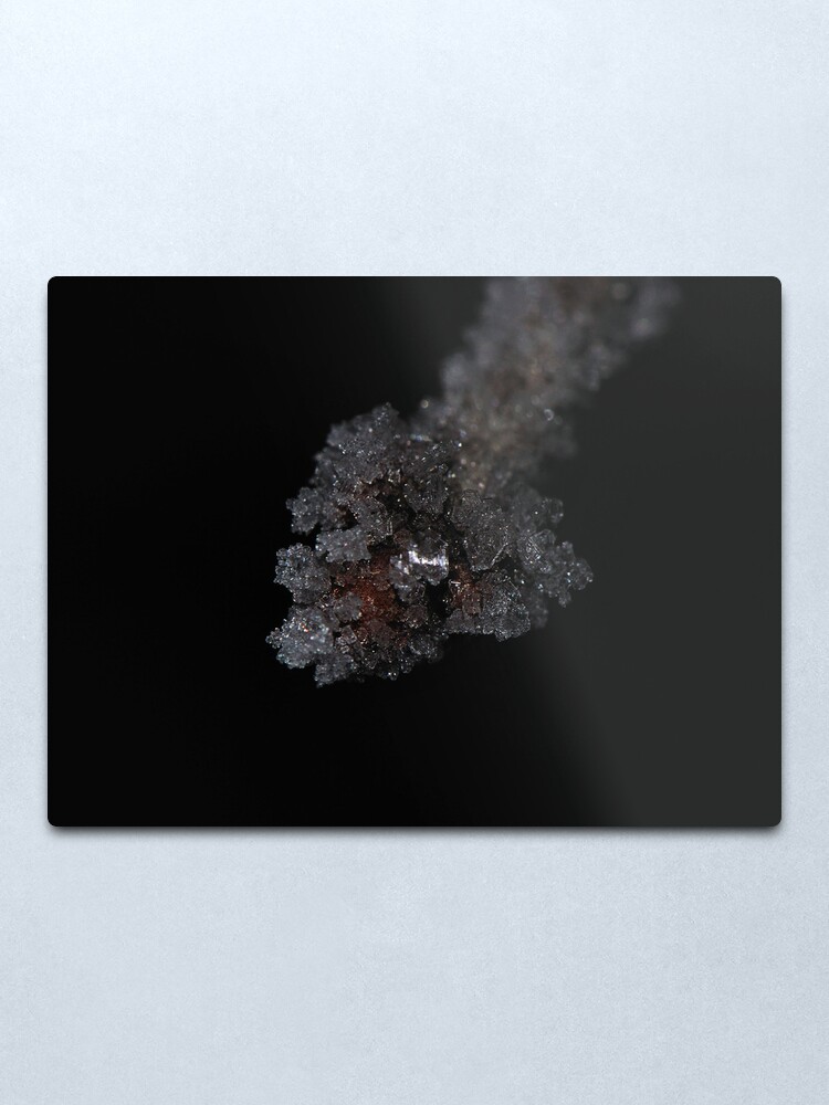 Alternate view of Ice Node Metal Print